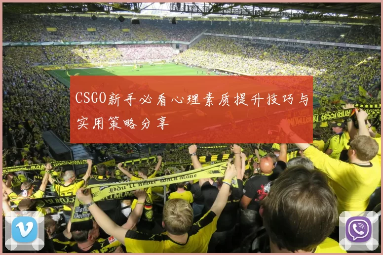 CSGO新手必看心理素质提升技巧与实用策略分享