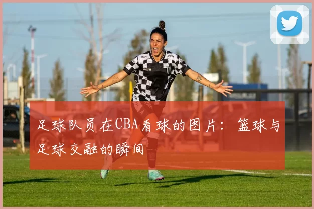 足球队员在CBA看球的图片：篮球与足球交融的瞬间