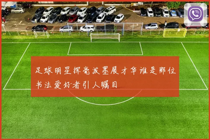 足球明星挥毫泼墨展才华谁是那位书法爱好者引人瞩目